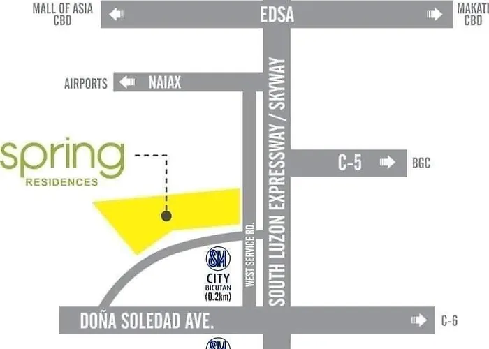 Spring Residences - Bicutan By M&s شقة مانيلا